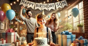 150 Happy Birthday Wishes for Son. Messages, quotes, images