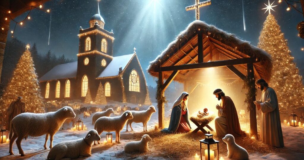 Religious Christmas Wishes with Blessings