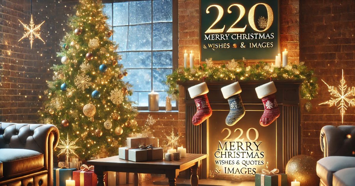 220 Merry Christmas: Wishes & Quotes & Images
