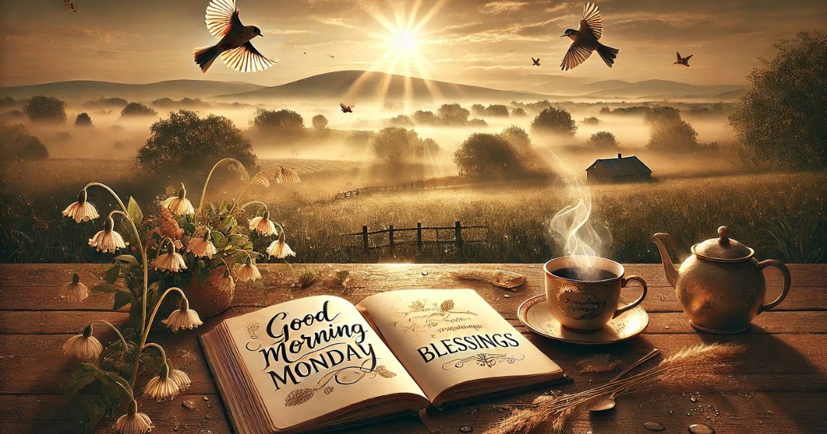 30+ Good Morning Monday Blessings & Images & Quotes
