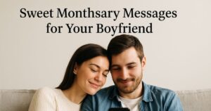 35 Sweet Monthsary Messages for Your Boyfriend