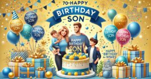 70+ Happy Birthday Wishes for Son. Messages, quotes, images