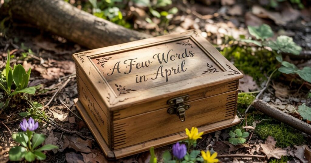 A Few Words in April