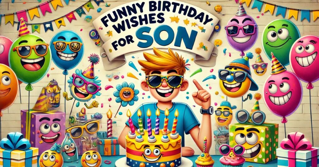 Funny Birthday Wishes for Son