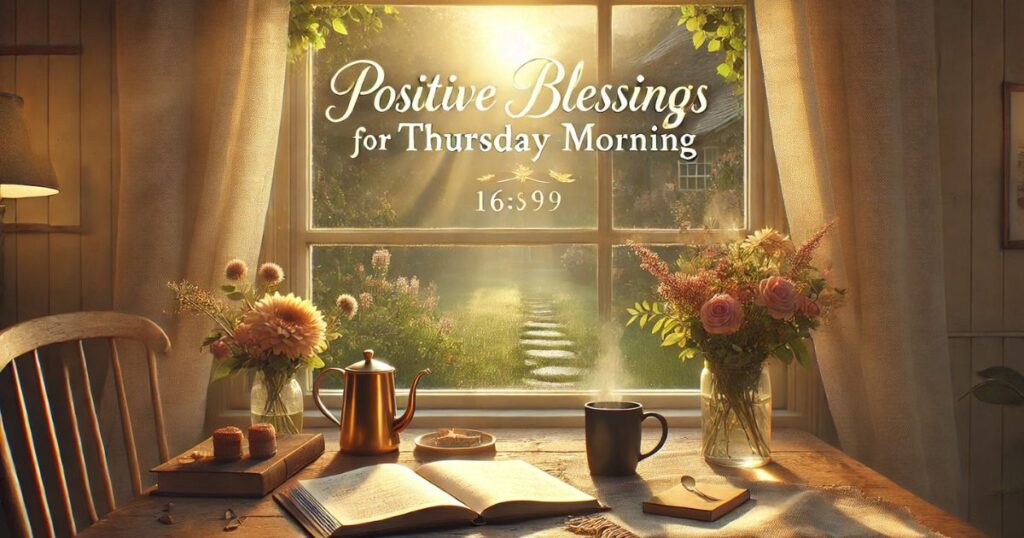 Positive Blessings for Thursday Morning