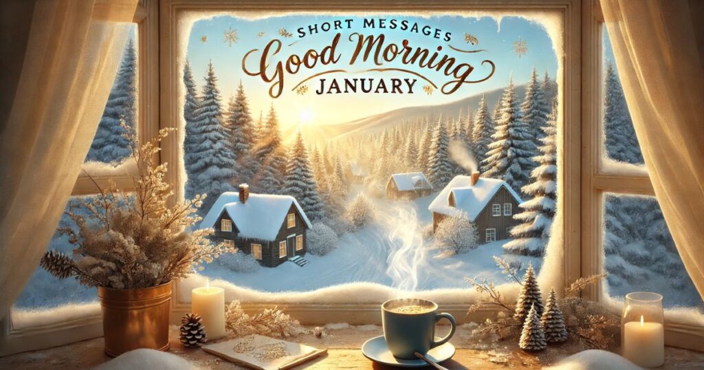 Short Messages Good Morning January