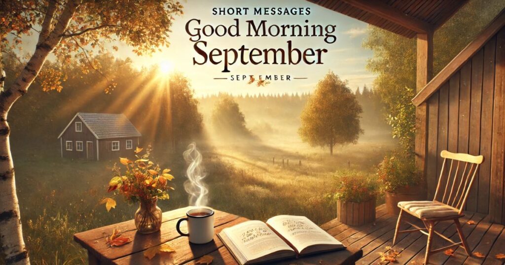 Short Messages Good Morning September