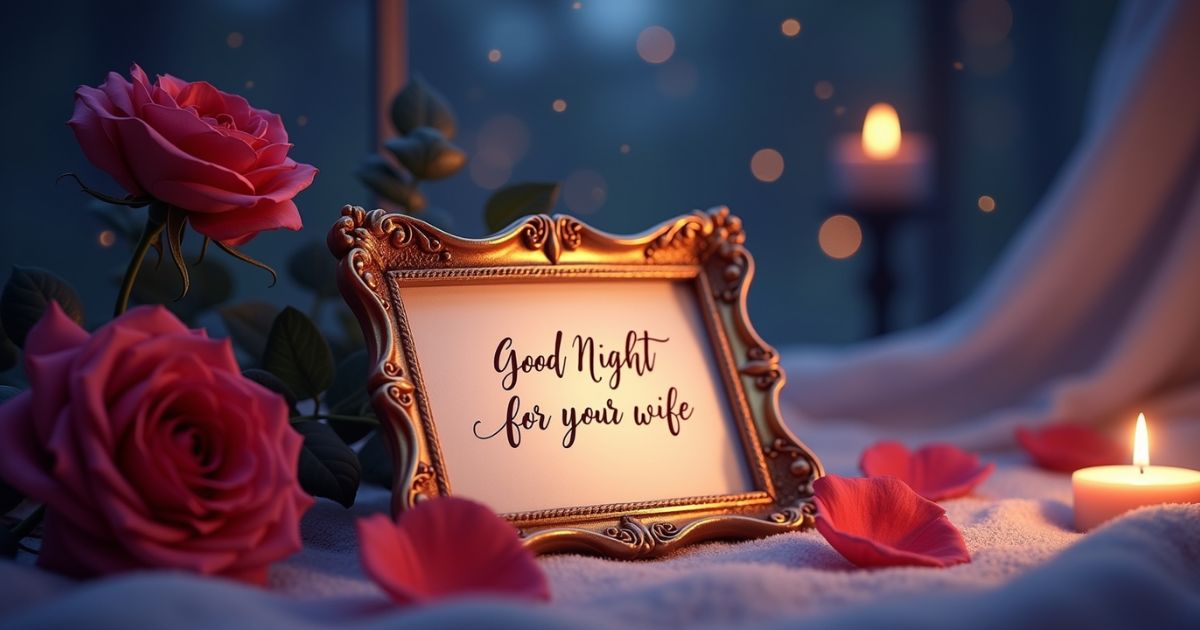 40 Good Night Messages for Your Wife (Perfect for Any Night)
