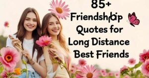 85+ Friendship Quotes for Long Distance Best Friends