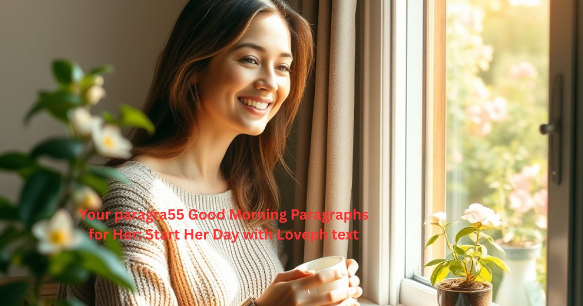 55 Good Morning Paragraphs for Her: Start Her Day with Love