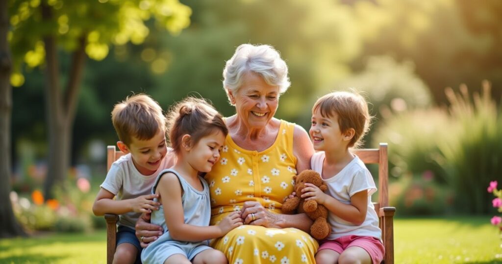 Grandchildren fill a space in your heart that you never knew was empty