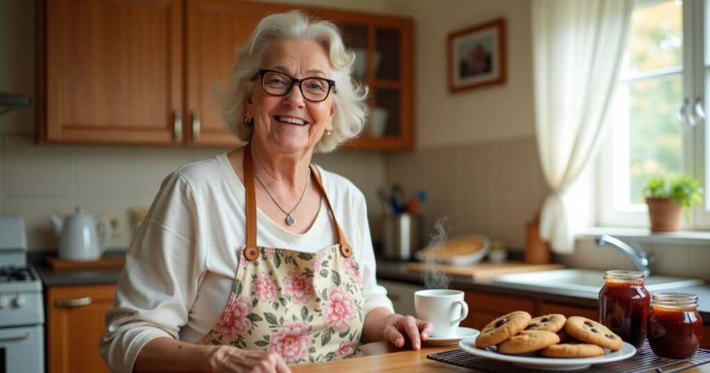 Grandmas never run out of hugs or cookies