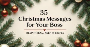35 Christmas Messages for Your Boss - Keep It Real, Keep It Simple