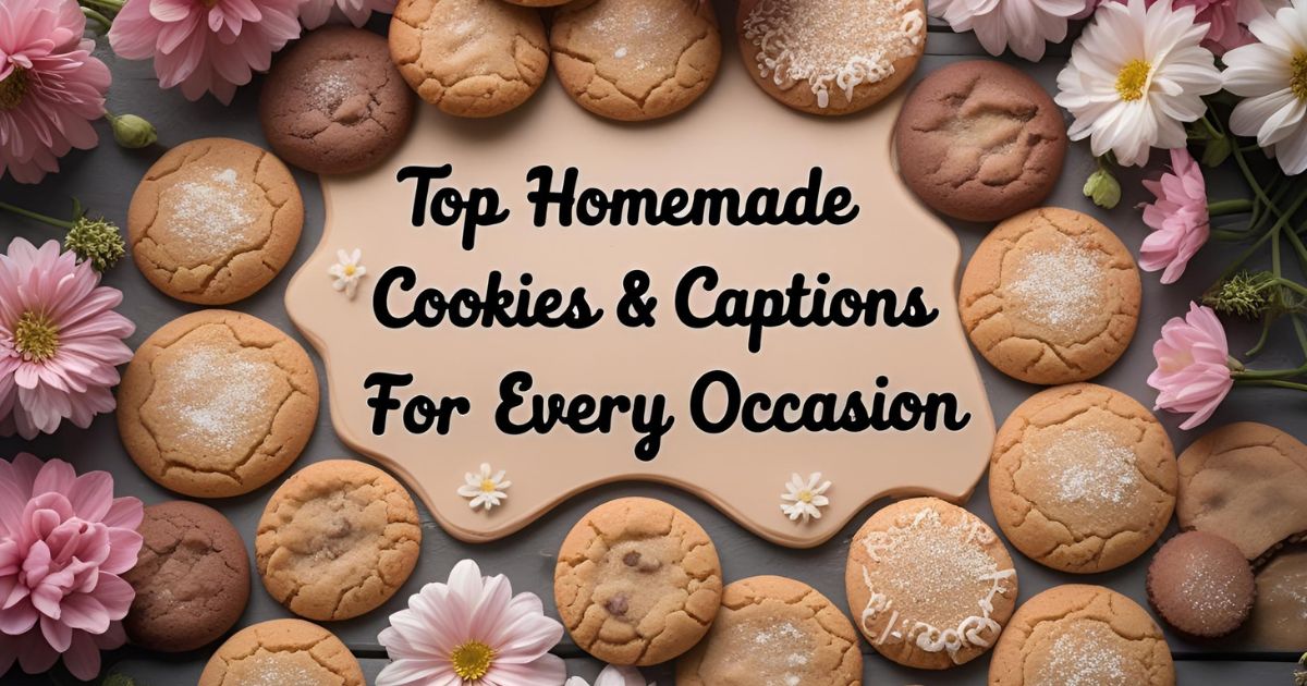 Top Homemade Cookies Quotes & Captions for Every Occasion