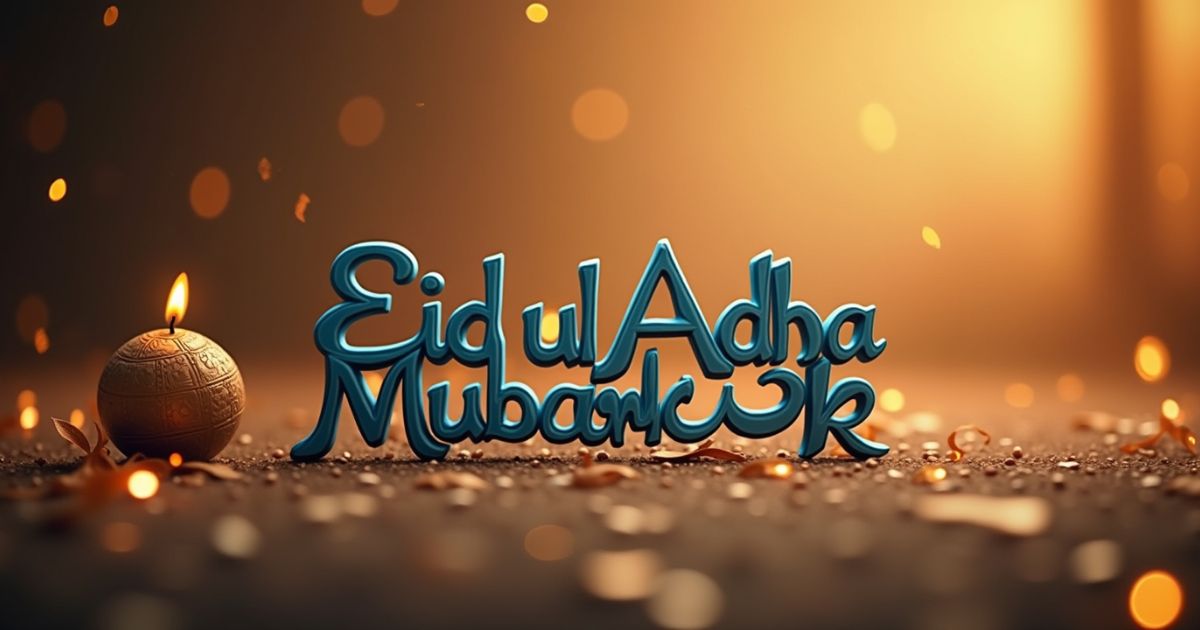 Eid ul Adha Mubarak in Urdu Text With Images to Share in