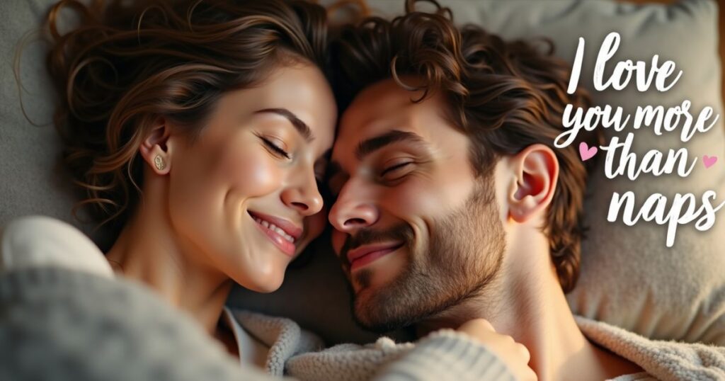 I love you more than naps