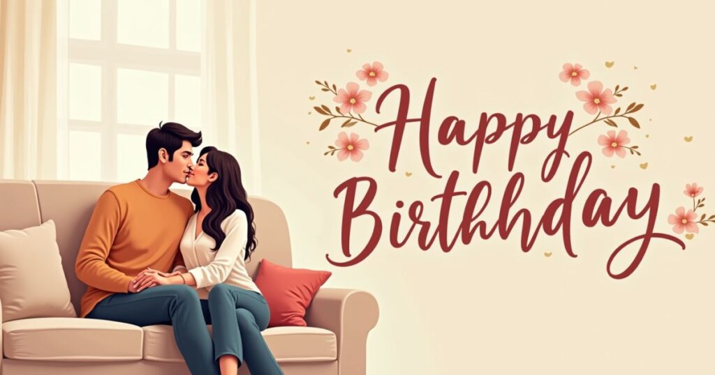 Soulmate Romantic Birthday Wishes for your Husband from Wife