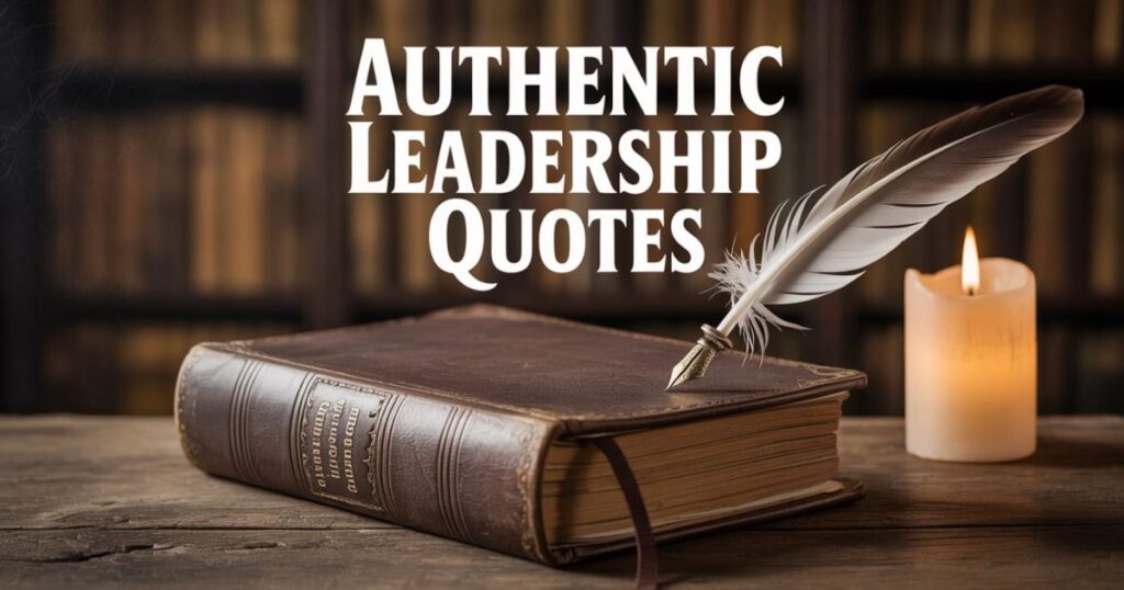 Authentic Leadership Quotes