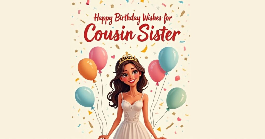 Birthday Wishes for Cousin Sister