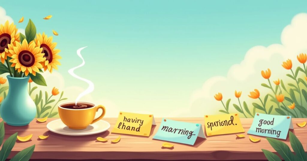 Good Morning Messages for Friends