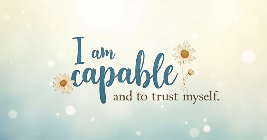 Simple Tuesday Self-Confidence Affirmations